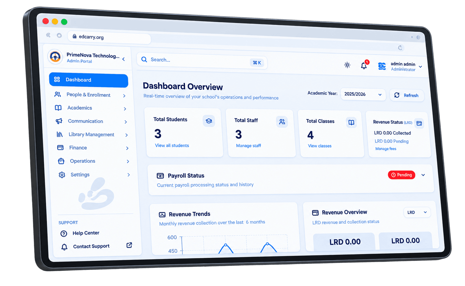 Dashboard Preview